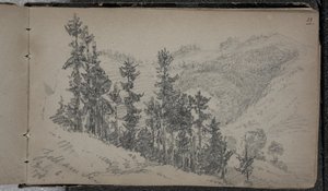 Alp Manzarası, Zell am See, Avusturya by John Singer Sargent