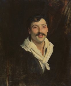Bir İtalyan Denizci (tuval üzerine yağlıboya) by John Singer Sargent