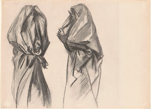 Bedevi Kadınlar, 1890-1891. by John Singer Sargent