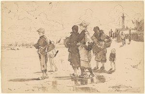 Balığa Çıkmak (Balığa Çıkmak) by John Singer Sargent