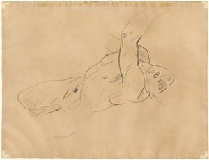Düşen Erkek Çıplak [versso] by John Singer Sargent