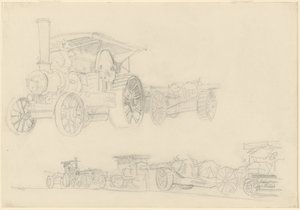 Silah Arabaları, Fransa by John Singer Sargent
