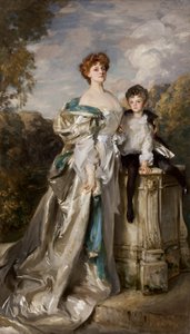 Leydi Warwick ve Oğlu by John Singer Sargent