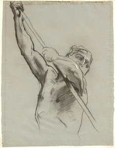 Kutuplu Erkek Gövde by John Singer Sargent
