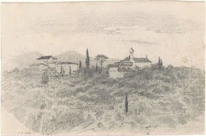 Manastır [rekto] by John Singer Sargent