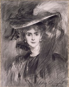 Olga, Barones de Meyer, 1900-1910 by John Singer Sargent
