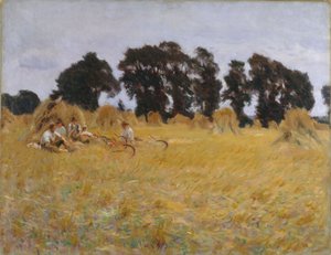Buğday Tarlasında Dinlenen Orakçılar, 1885 by John Singer Sargent