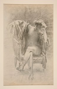 Oturan Figür by John Singer Sargent