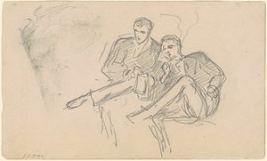 Oturan Erkekler by John Singer Sargent