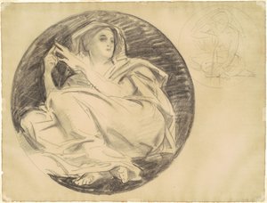 Astronomi Çalışmaları, c. 1921. by John Singer Sargent