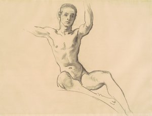 Figür Üstünde Müzik Çalışması, 1919-1920. by John Singer Sargent