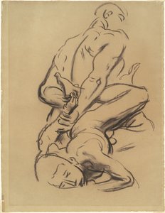 "Yargı" için çalışma by John Singer Sargent