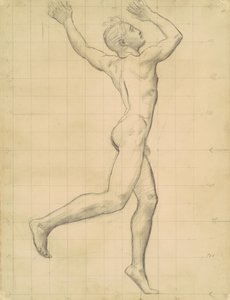 Apollo ve Daphne için Apollo Çalışması, c. 1918. by John Singer Sargent
