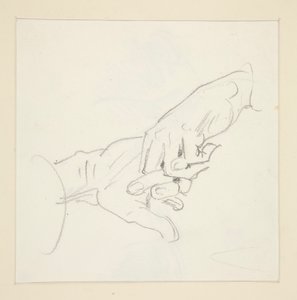 Ellerin Çalışması by John Singer Sargent
