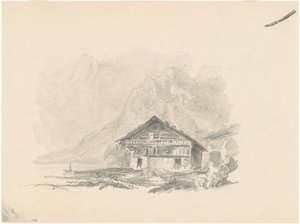 İsviçre Dağ Evi, 1869. by John Singer Sargent