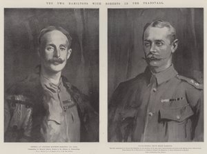 Transvaal'da Roberts ile İki Hamilton by John Singer Sargent