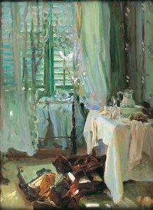 otel odası by John Singer Sargent
