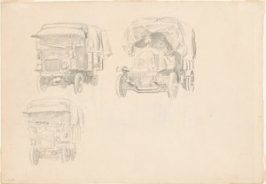 Kamyonlar [rekto] by John Singer Sargent