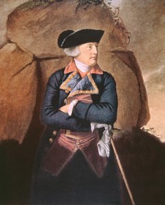Amiral Richard Howe (renkli taş) by John Singleton (after) Copley