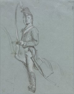 Atlı Süvari Subayı by John Singleton Copley