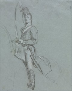 Atlı Süvari Subayı, 1812. by John Singleton Copley