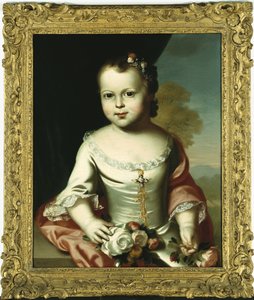 Elizabeth Greenleaf, c, 1755-58 by John Singleton Copley