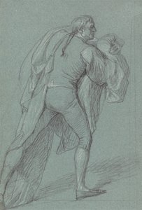 Lord Duncan'ın Zaferi Tablosu için Figür Çalışması: Hollanda Bayrağı Taşıyan Denizci Çalışması by John Singleton Copley