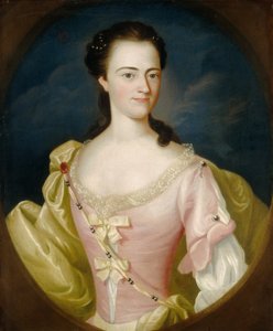 Jane Browne, 1756. by John Singleton Copley