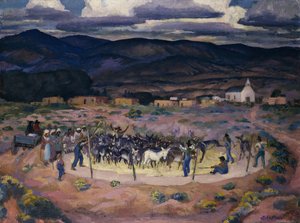 Burros Harmanı by John French Sloan