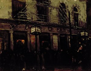 Ceviz Sokak Tiyatrosu, Philadelphia by John French Sloan