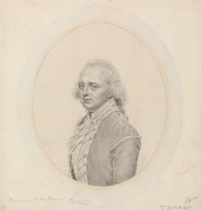 Teğmen John Dighton'ın Portresi by John Smart