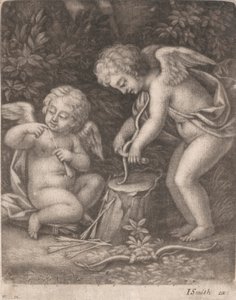 Bir Yay Deneyen Cupids by John Smith