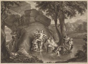 Diana ve Acteon by John Smith