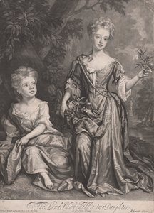 Henrietta ve Anne Churchill by John Smith