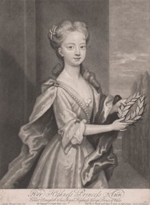 Ekselansları Prenses Ann, Majesteleri Galler Prensi George'un En Büyük Kızı, 1720 by John Smith