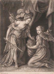Holofernes Başkanı ile Judith by John Smith