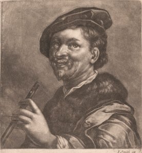 Flüt çalan adam by John Smith