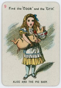 Alice ve Domuz Bebek by John Tenniel