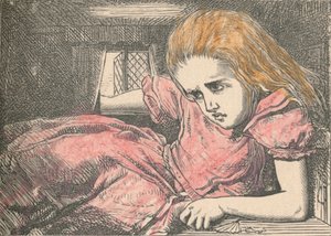 Alice, büyüdükçe, 1889 by John Tenniel