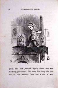 Alice Aynada Odasında, Lewis Carroll