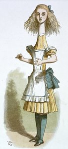 Alice uzun boyunlu by John Tenniel