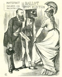 Hugh Childers (1827-1896) İngiliz parlamenter, Britannia