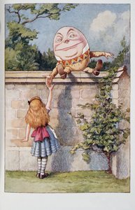 Humpty Dumpty, Alice Harikalar Diyarında Ve Aynanın İçinden Ve Alice