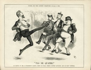 John Tenniel'in (1820-1914) Punch'taki çizimi by John Tenniel