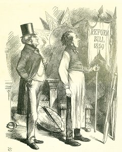 Politik Ekonomi: Parlamento Reformu - oy hakkının genişletilmesi. Disraeli (Şansölye) ve Derby (Başbakan) Reform Yasasının tozunu alıyor. 1867