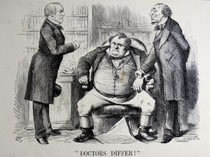 William Ewart Gladstone, Benjamin Disraeli ve John Bull
