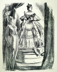 Kraliçe Viktorya. by John Tenniel
