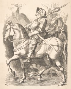 Şövalye ve Yoldaş Yumruğu, 5 Mart 1887, 1887. by John Tenniel