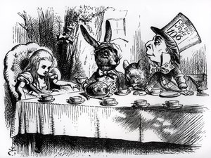 Deli Şapkacının Çay Partisi, Lewis Carroll