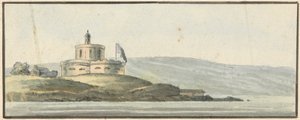 St. Maws Kalesi, Falmouth, Doğu Güneydoğu by John Thomas Serres